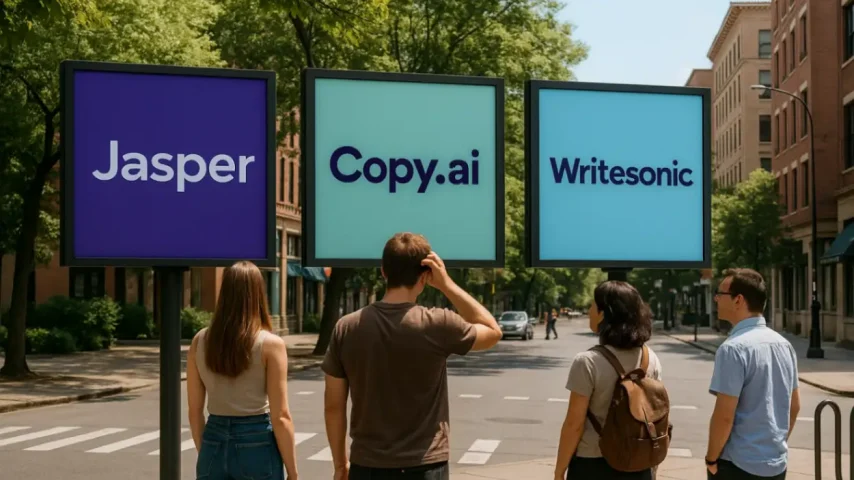 Сравнение лучших AI-сервисов для маркетинга: Jasper, Copy.ai, Writesonic