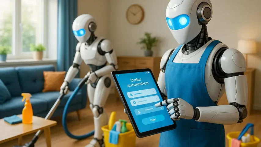 AI в сервисном бизнесе: кейс клининговой компании по автоматизации заказов