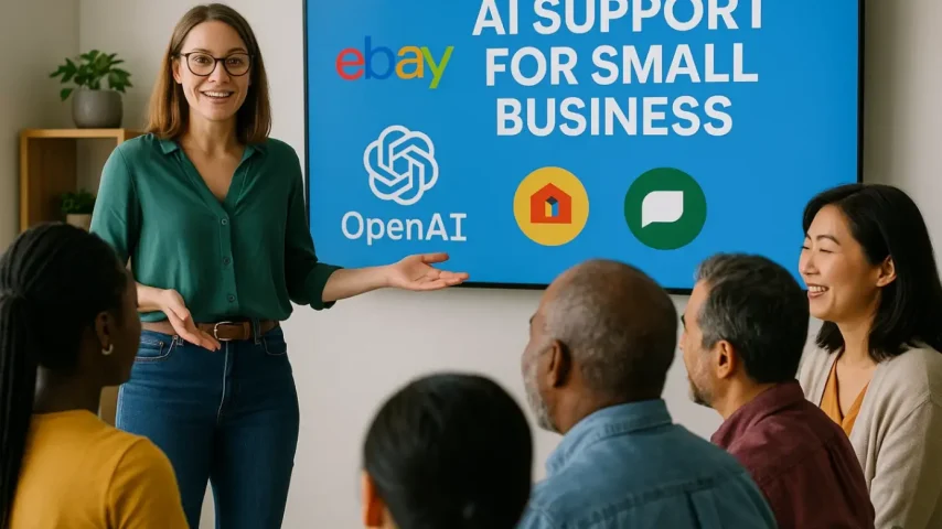 Обучение и поддержка ИИ для малого бизнеса: инициативы eBay, OpenAI и другие